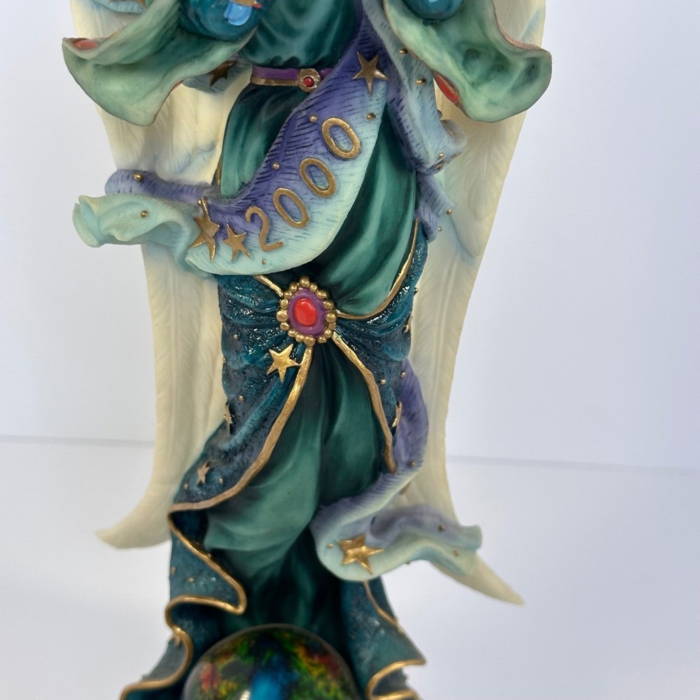 Lenox Millennium Pencil Angel‎ Figurine The World is at Her Feet 1999 - Picture 7 of 16